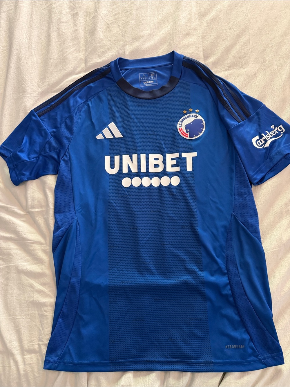 adidas Men’s Blue FC Copenhagen UNIBET Jersey
